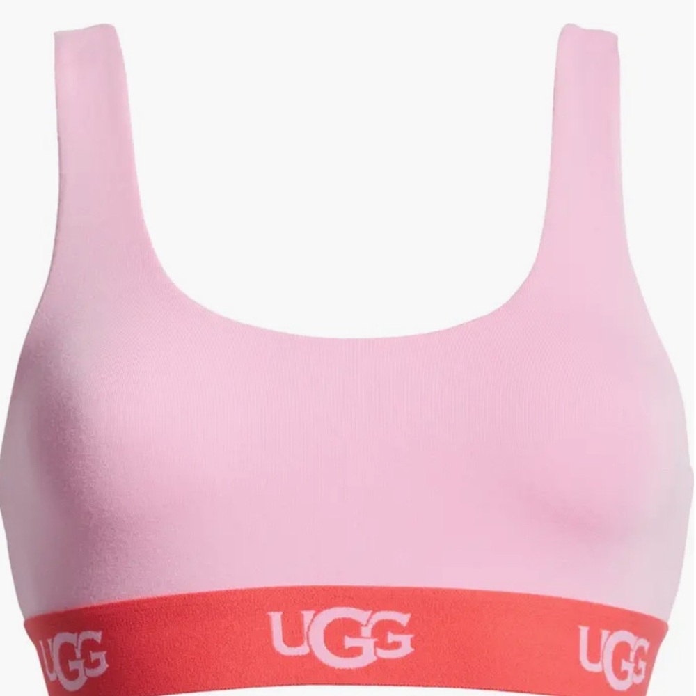 UGG Pink and Red Seamless Bra Intimates